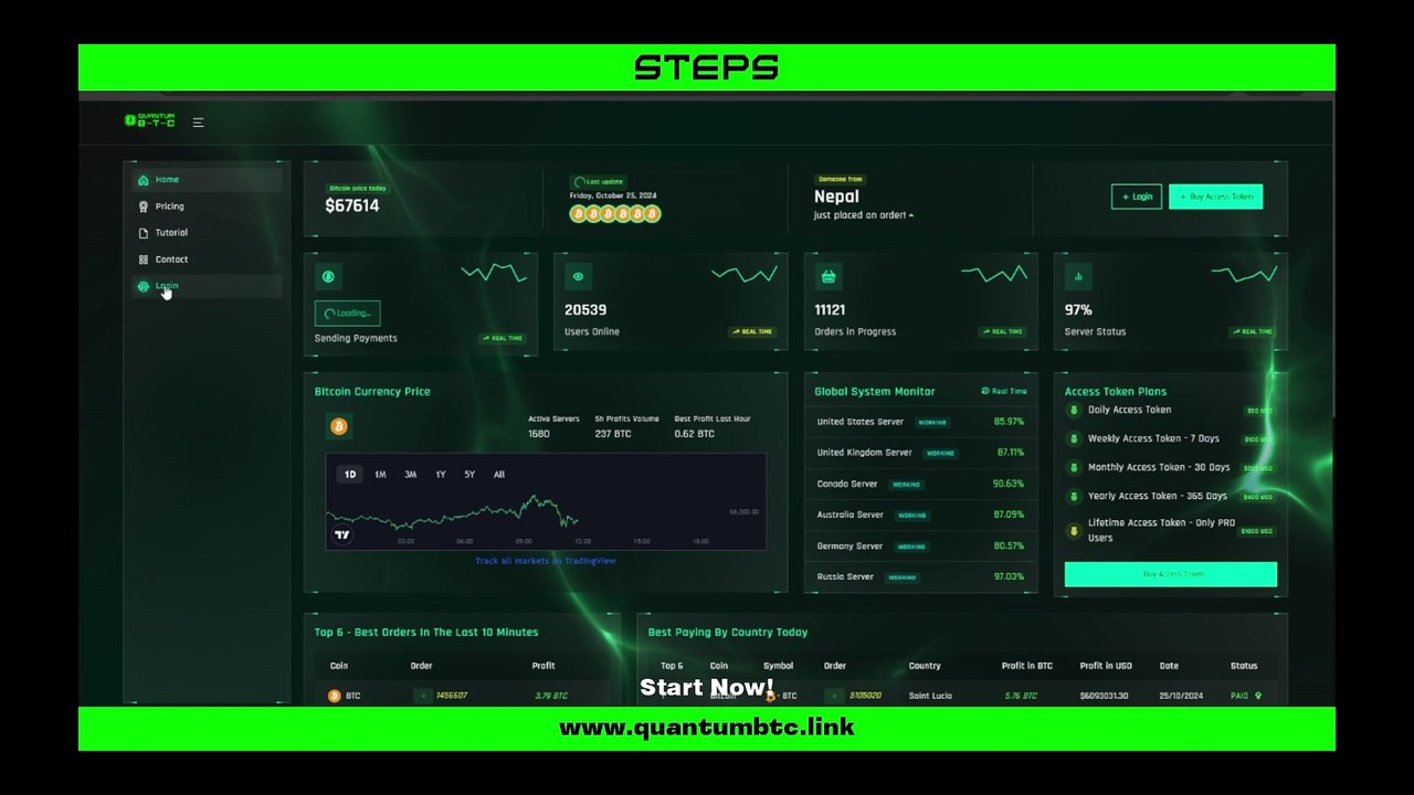 Quantum Bitcoin Generator