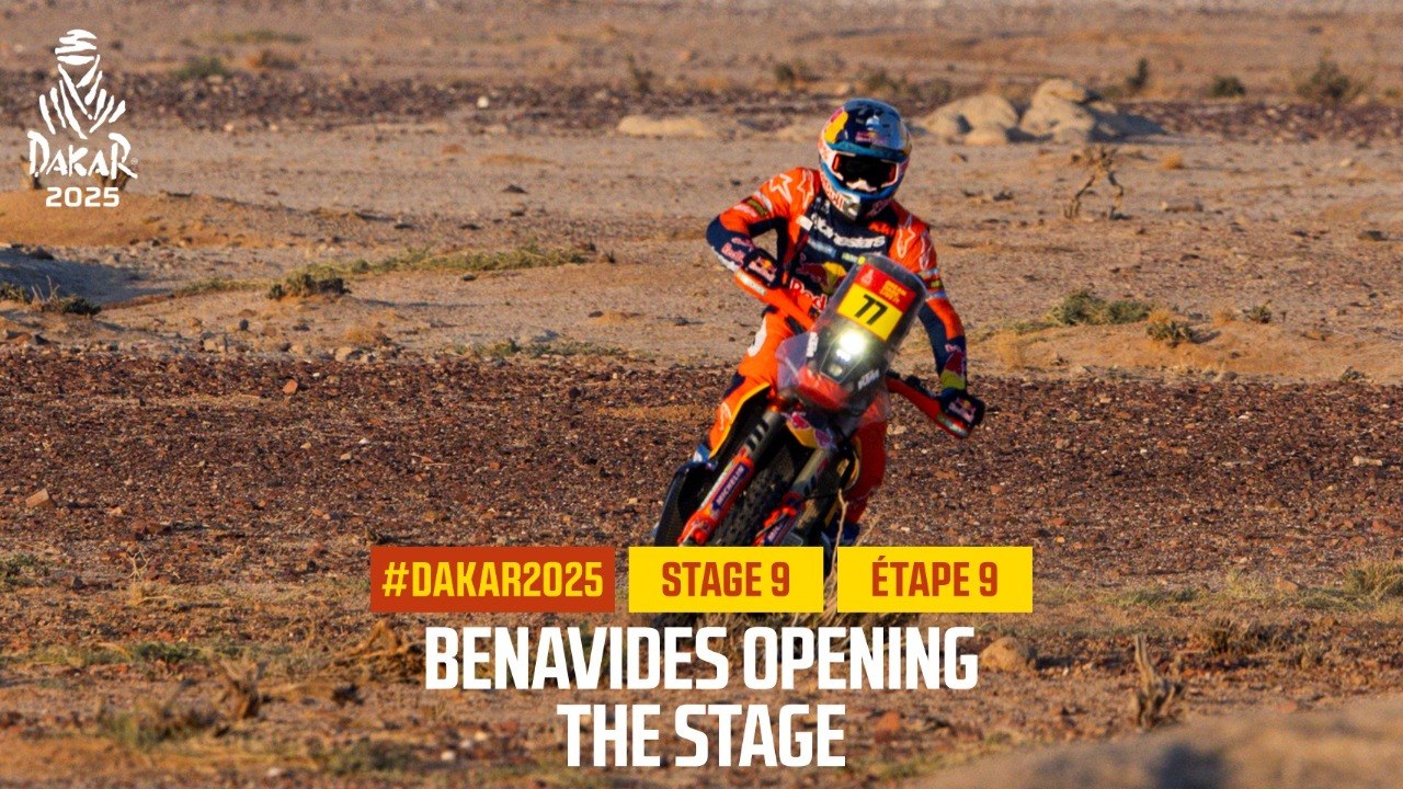 Benavides opening the stage - Stage 9 - #Dakar2025