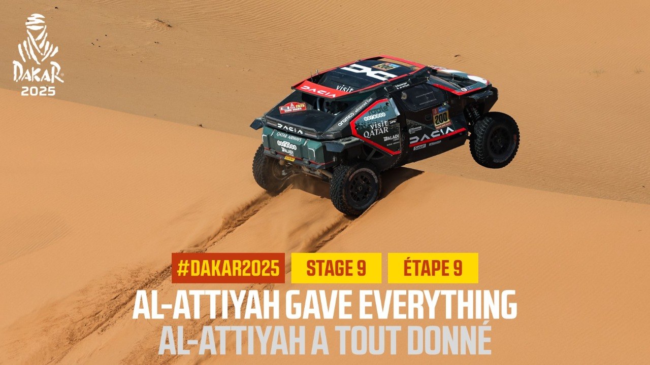 Al-Attiyah gave everything today - Stage 9 - #Dakar2025