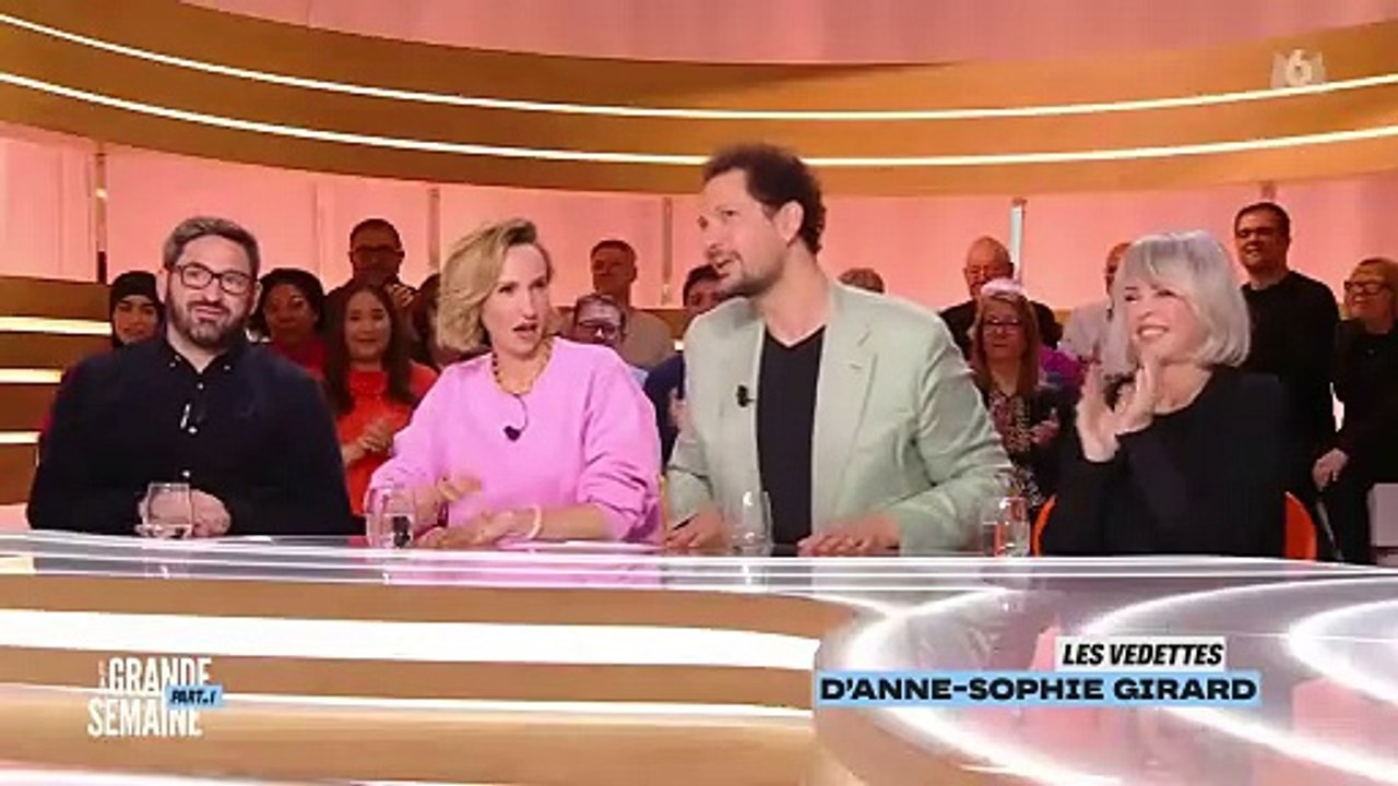 Eric Antoine dans l'émission "La Grande semaine" sur M6.