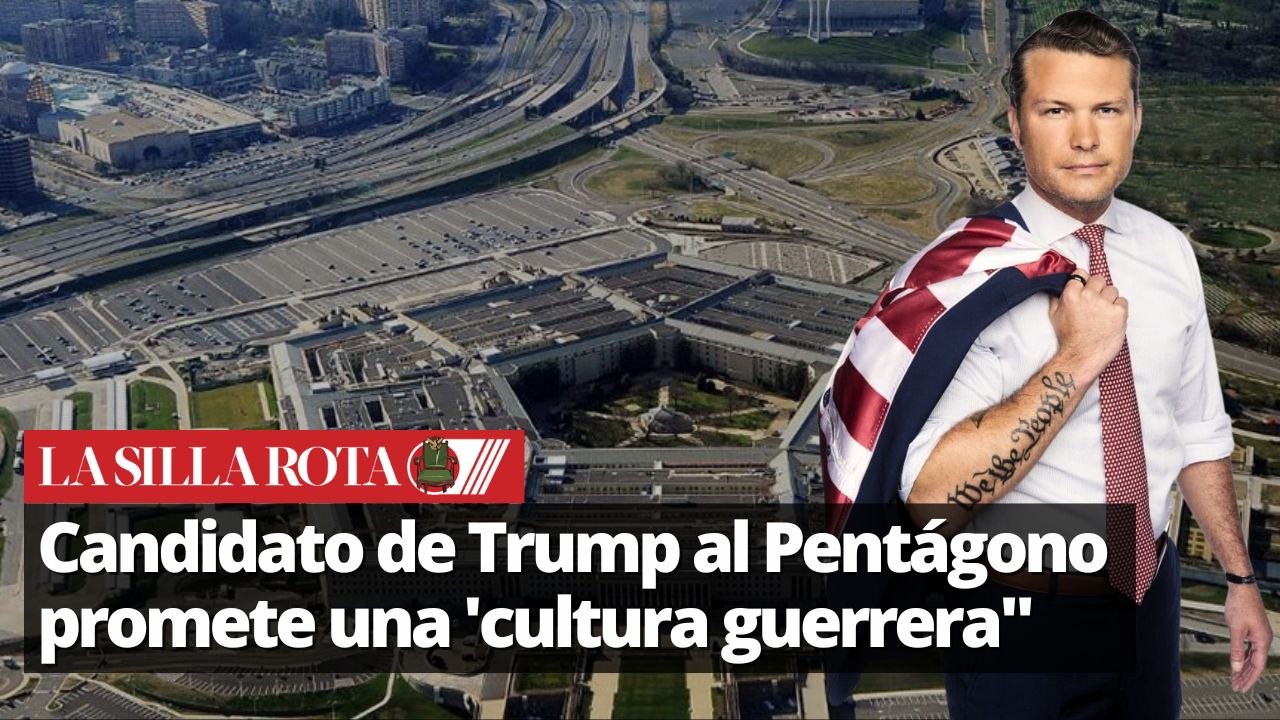 Pete Hegseth, el nominado de Trump al Pentágono promete una 'cultura guer**ra"