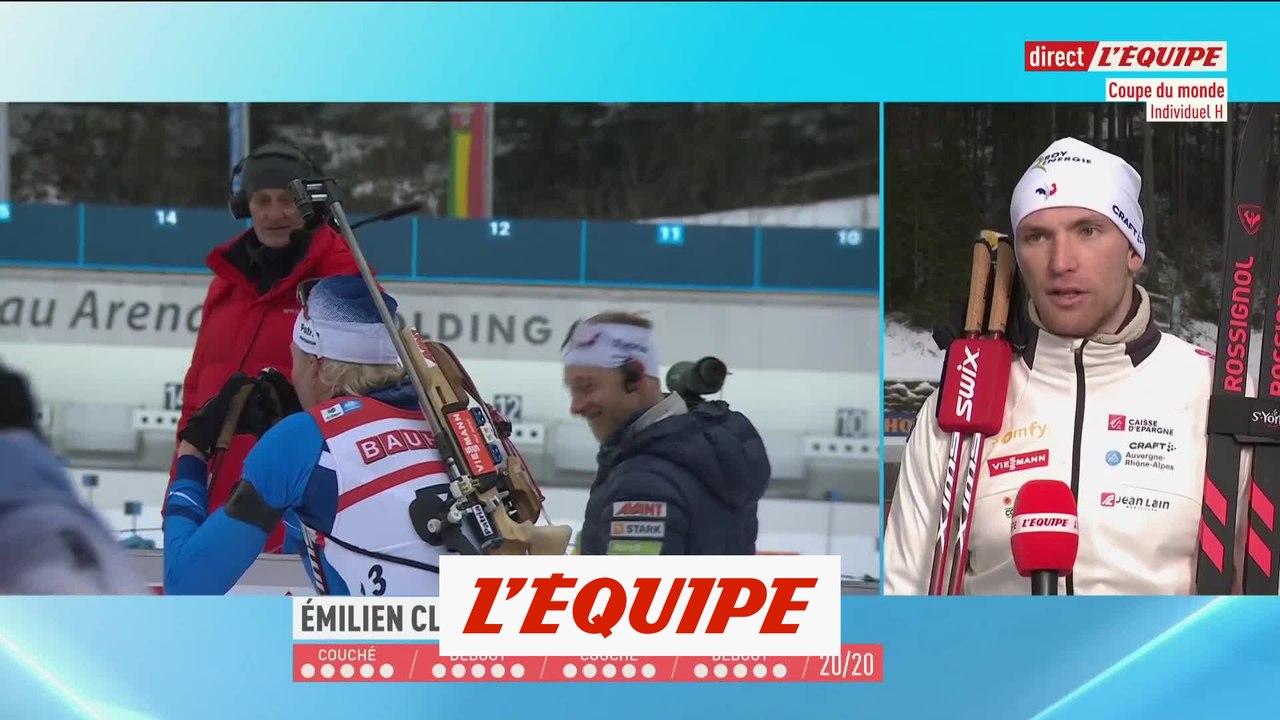 E. Claude : «Je ne l'ai pas vu venir» - Biathlon - CM (H)