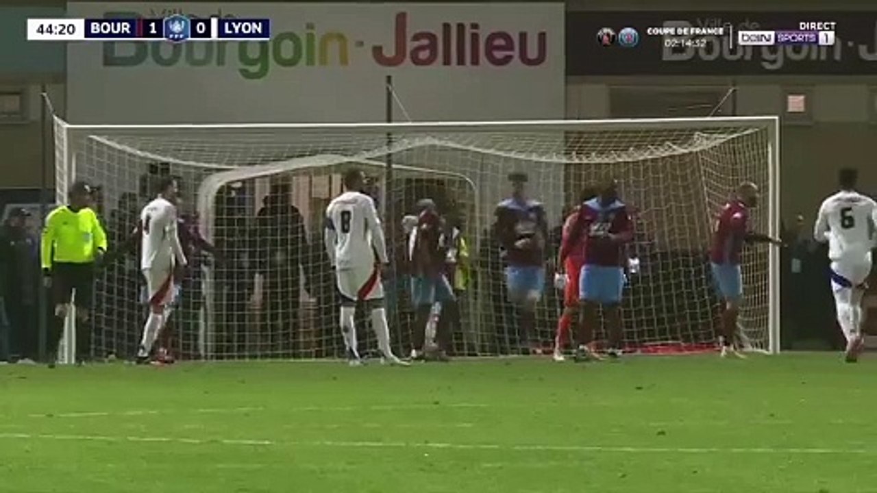 Passe D Benrahma vs Bourgoin-Jallieu