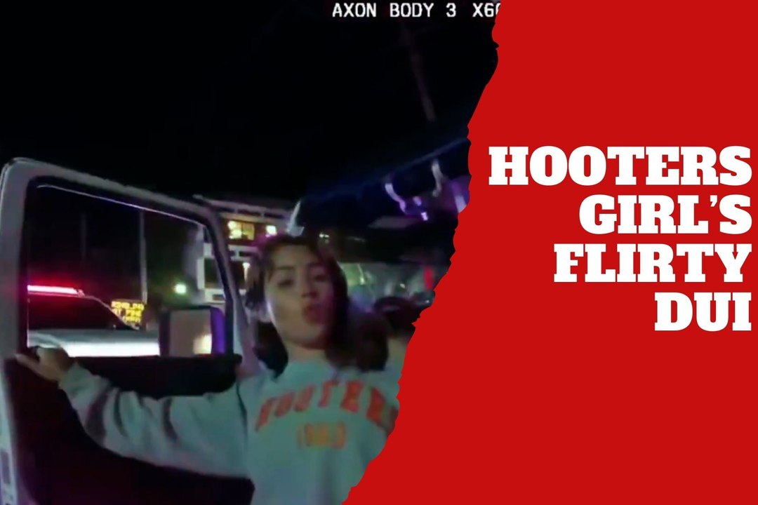 Viral sensation! Hooters girl becomes 'famous' for drunk driving and is compared to the "Hawk Tuah" girl