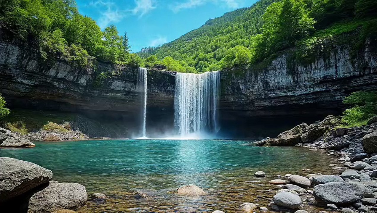 1 hour of relaxing music with nature sound