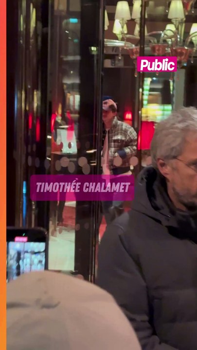 Kylie Jenner et Timothée Chalamet à Paris