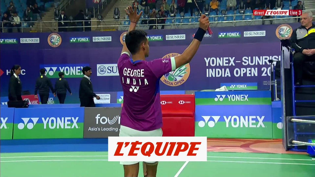 Déception pour Alex Lanier - Badminton - Open d'Inde