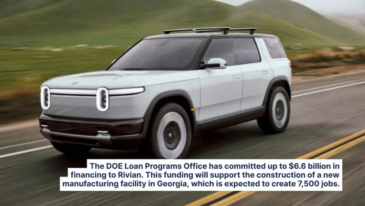 Rivian Shares Surge Over 4% In Friday Pre-Market Following $6.6 Billion DOE Loan Agreement