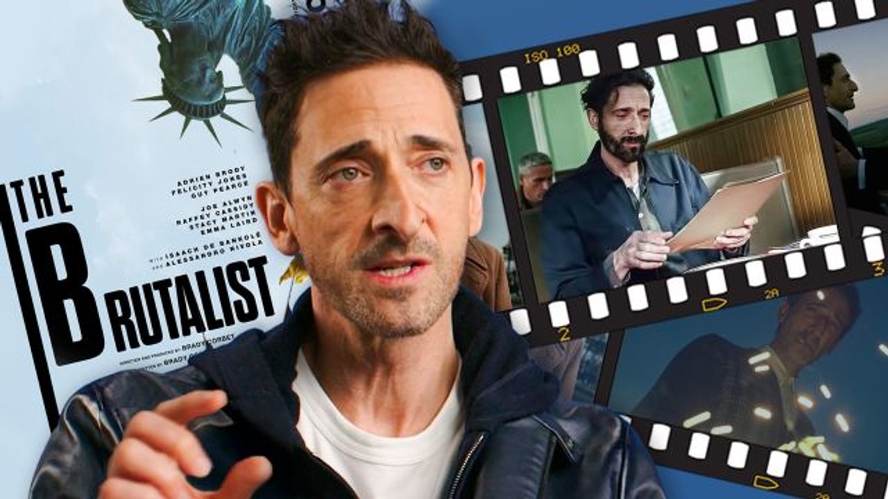 Adrien Brody Reacts To ‘The Brutalist’ Scenes