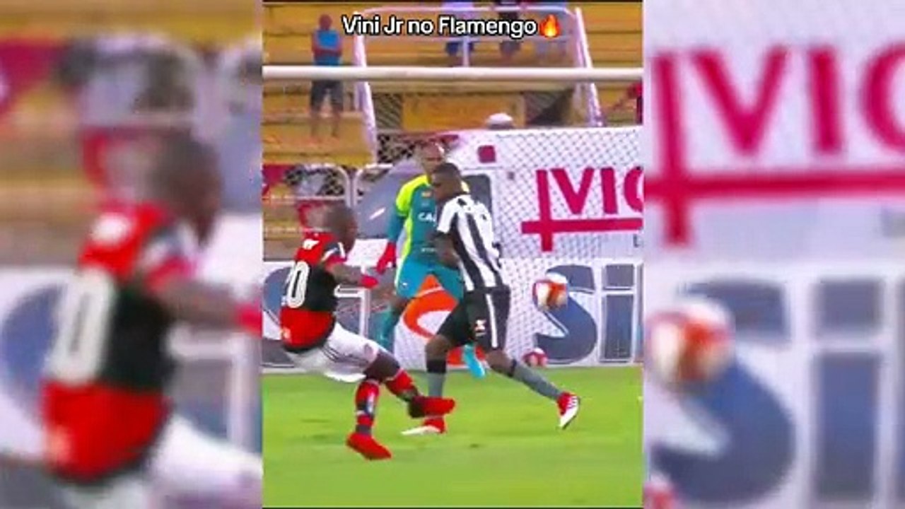 Cuando Vinicius tenía la edad de Lamine Yamal: magia multicolor a los 17 años