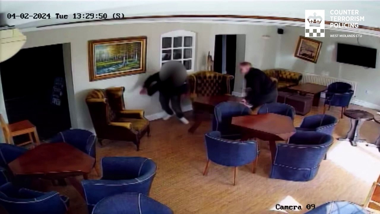 Nazi-obsessed terrorist jailed for stabbing asylum seeker