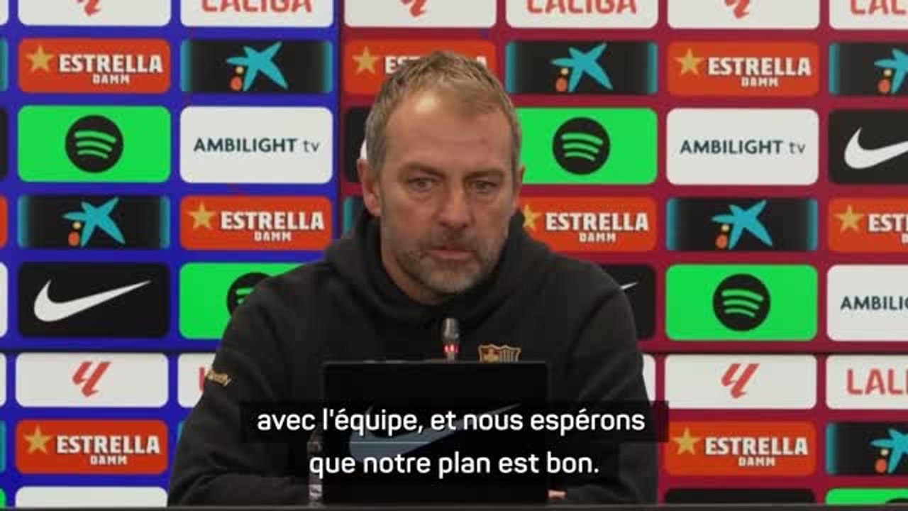 Barça - Flick : "C'est très difficile de marquer contre Getafe"