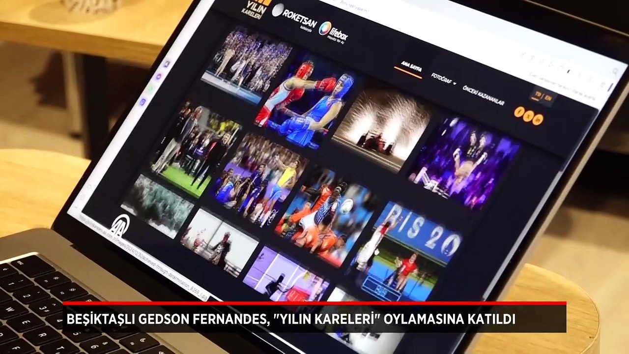 Beşiktaşlı Gedson Fernandes, "Yılın Kareleri" oylamasına katıldı