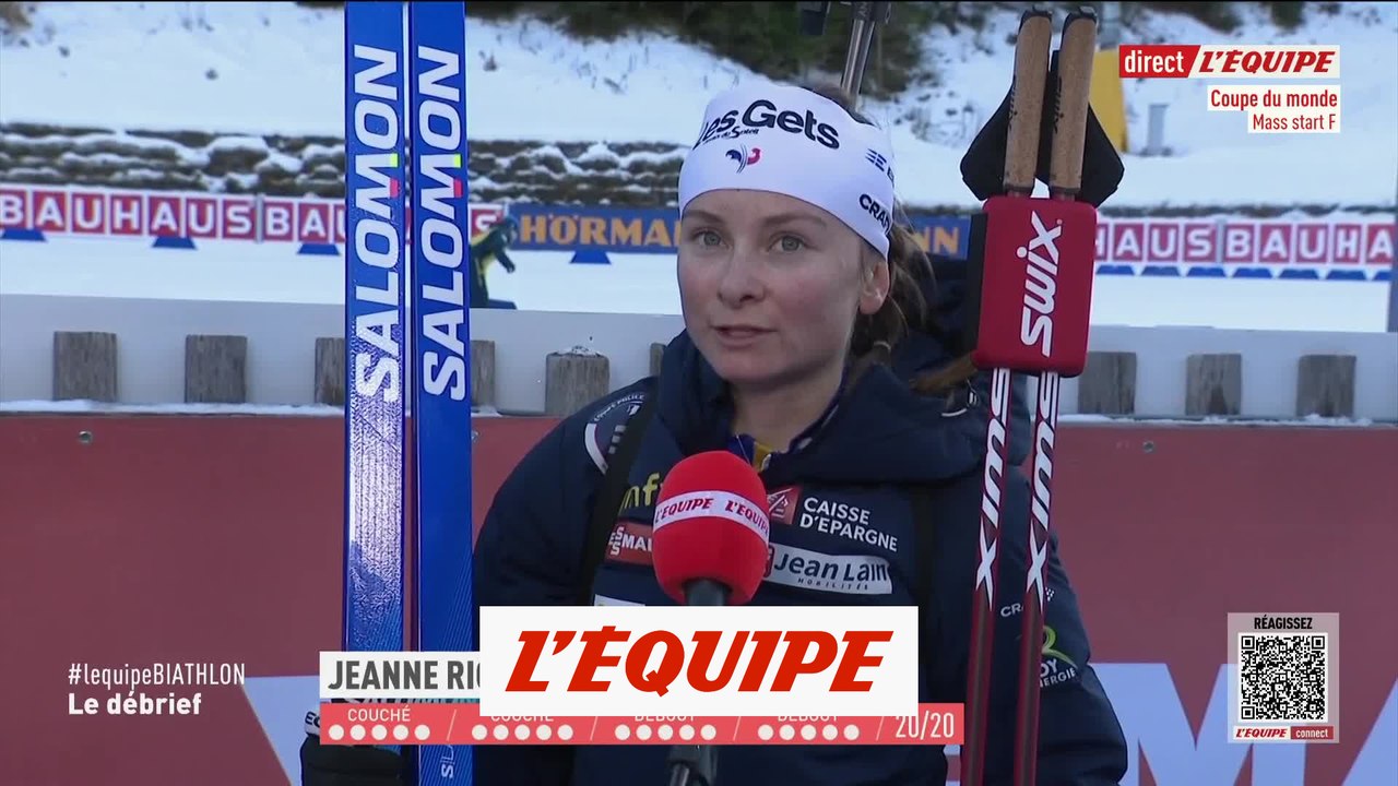 Jeanne Richard : «Je me suis accrochée jusqu'au bout» - Biathlon - CM (F)