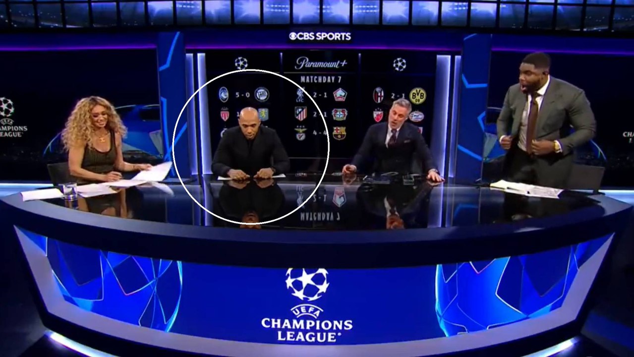 La sorprendente reacción de Henry al gol de la victoria del Barcelona