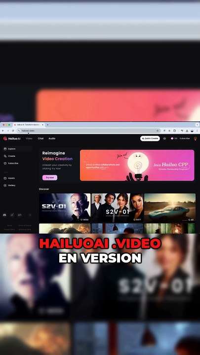 Créer une Vidéo IA à partir de sa Photo : HailuoAi