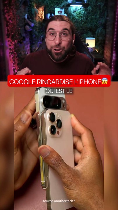 GOOGLE RINGARDISE L'IPHONE😱
