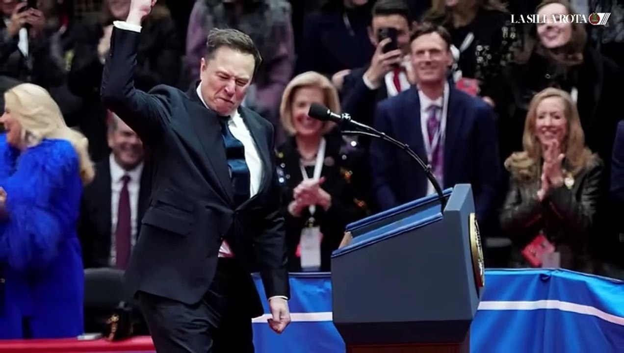 Elon Musk desata polémica tras gesto en la investidura de Donald Trump