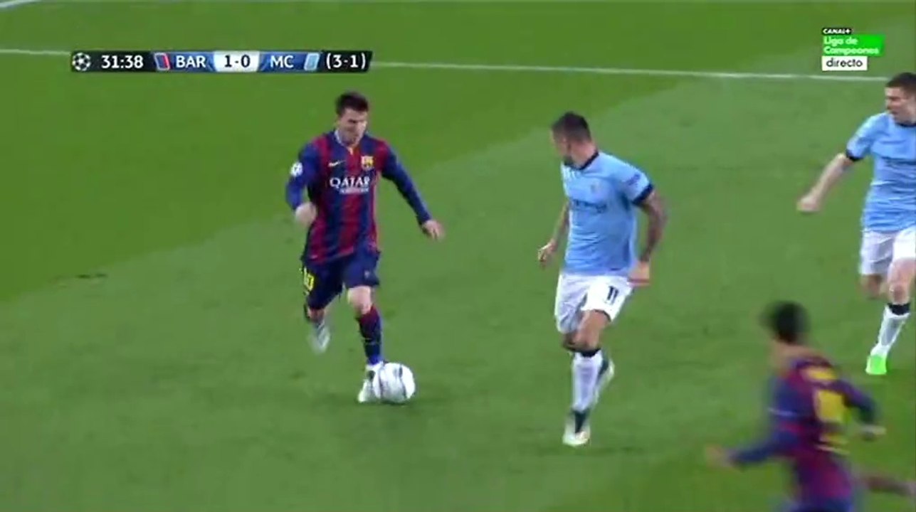 Epic Clash: FC Barcelona vs Manchester City (2014-2015) ⚽