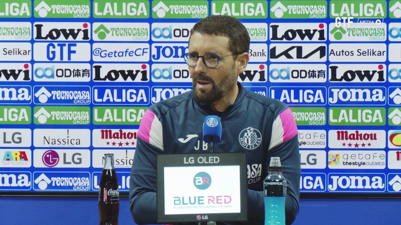 Rueda de prensa Bordalás contra el Barça, Flick y Laporta