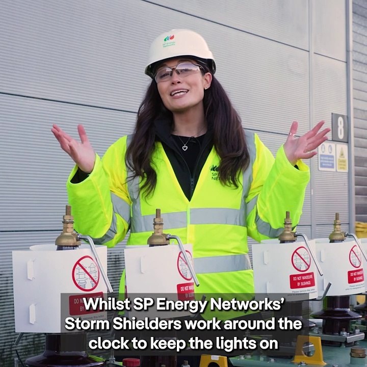 As amber weather warning issued for Gwynedd SP Energy Networks issue safety advice