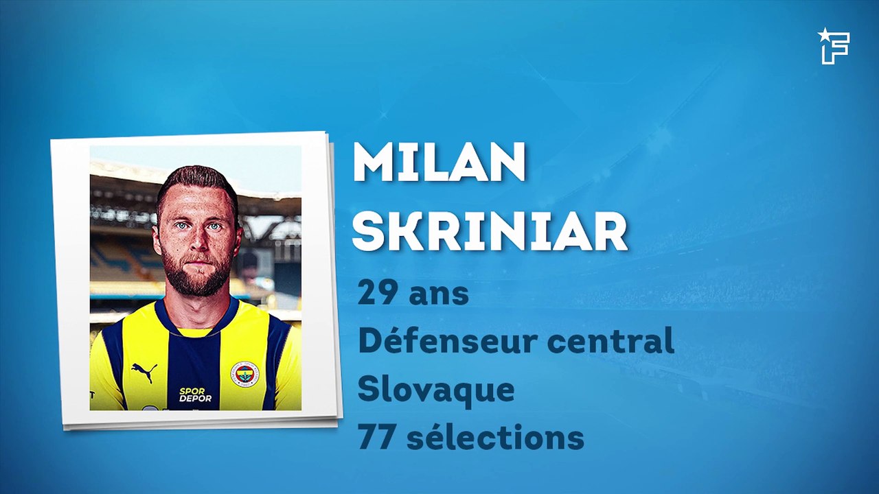 OFFICIEL : Milan Skriniar part en prêt à Fenerbahçe !