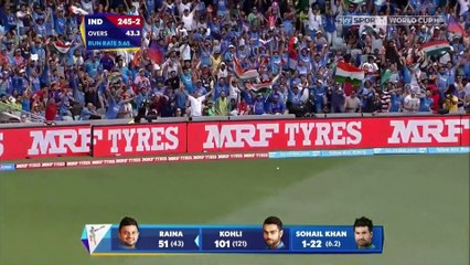 India vs Pakistan - World Cup 2015  Highlights