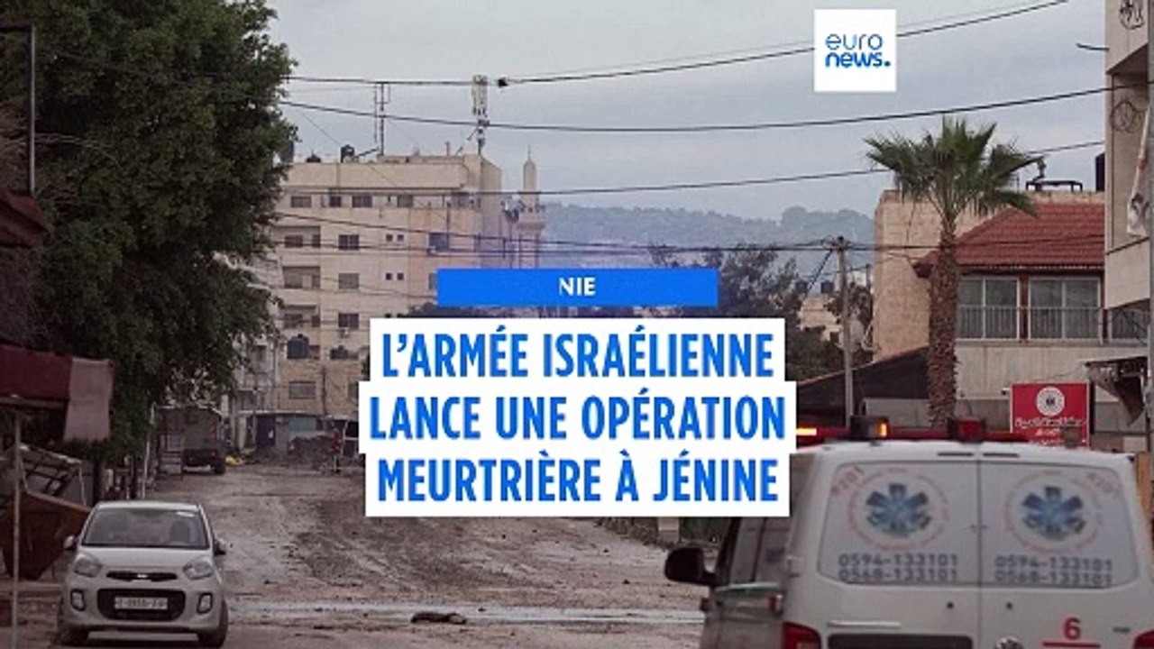 L’armée israélienne lance une opération meurtrière à Jénine, en Cisjordanie occupée