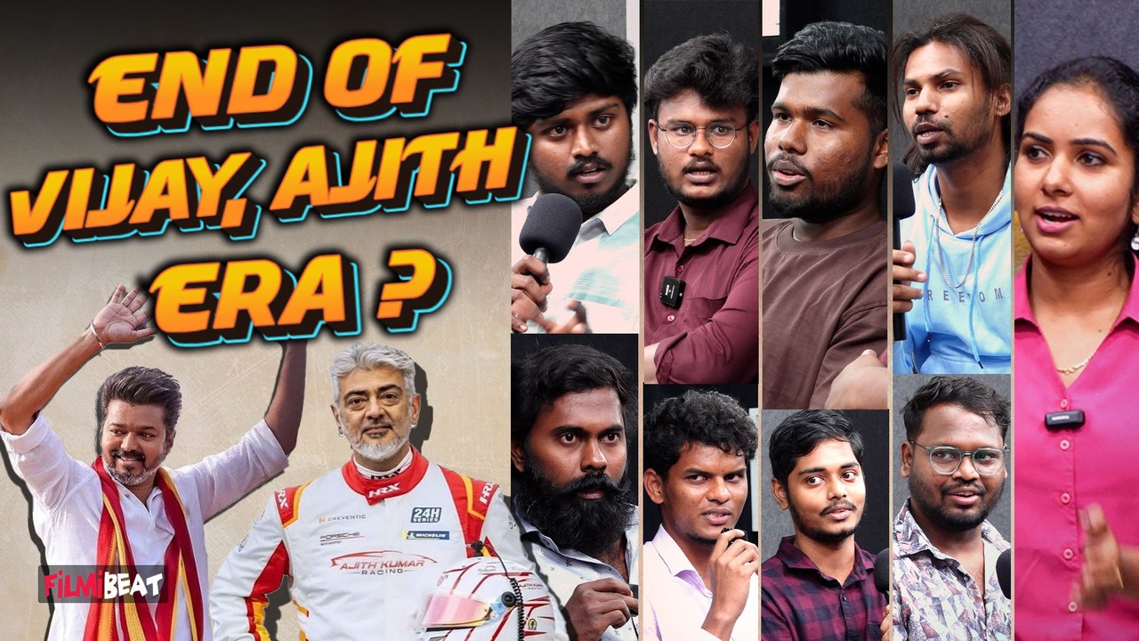 Ennama Anga Saththam? | End of Vijay, Ajith Era? | Ajith Kumar Car Racing | TVK Vijay | FilmiBeat