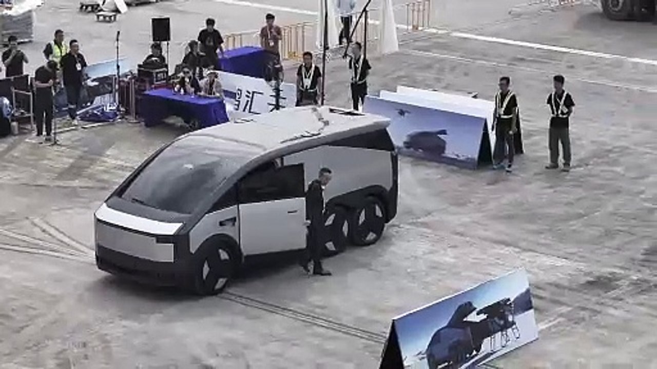 Primera demostración en público del vehículo de Xpeng AeroHT
