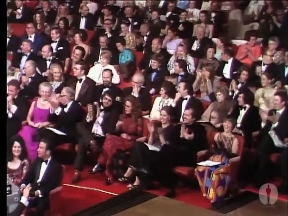 George C. Scott winning Best Actor for "Patton"