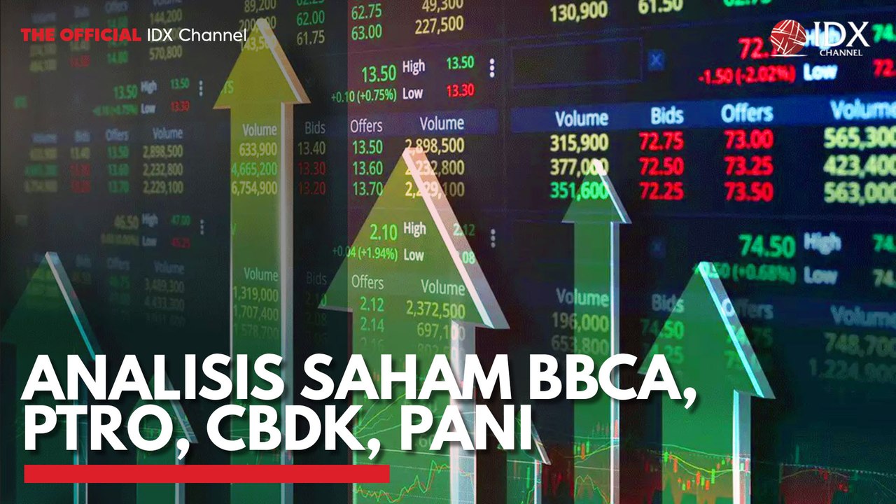 Analisis Saham BBCA, PTRO, CBDK, PANI