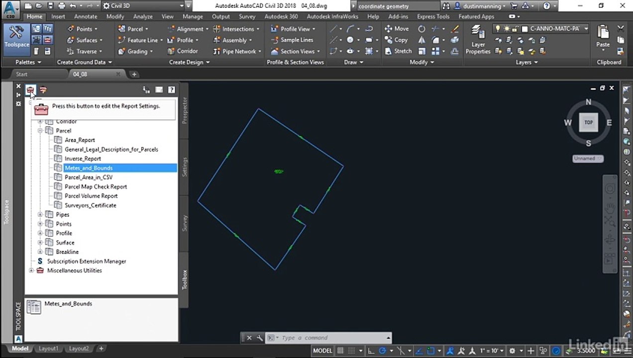 how to Reports_2 in civil 3d #Autodesk #civil3d