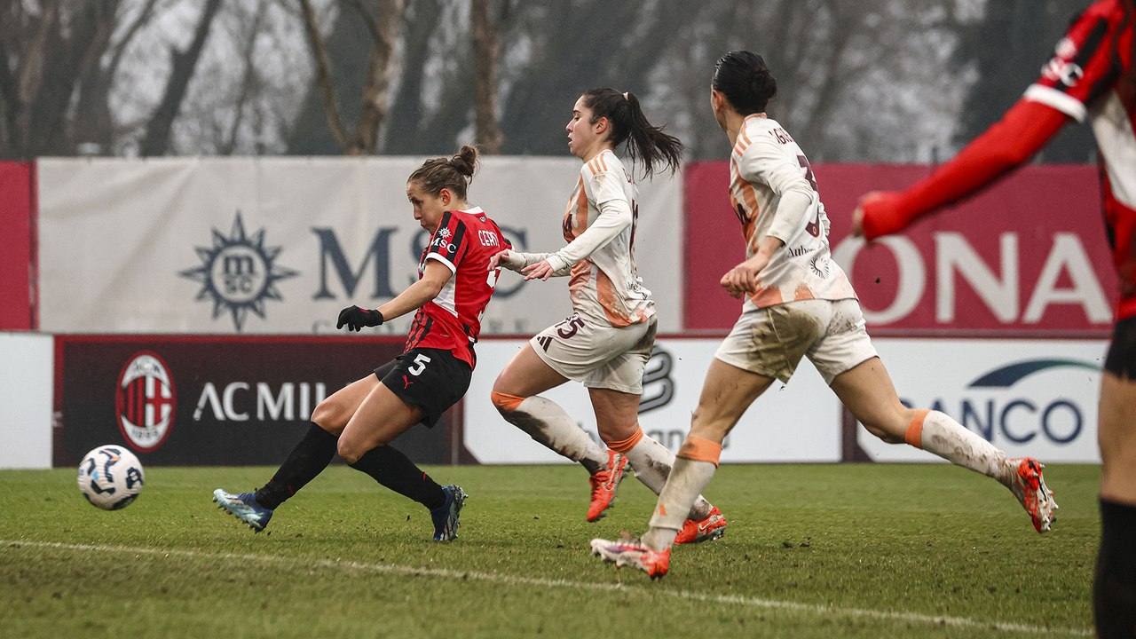 Milan-Roma, Serie A Femminile 2024/25: gli highlights