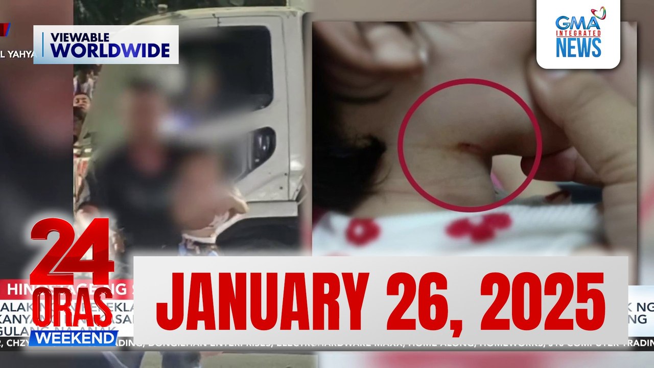 24 Oras Weekend Express: January 26, 2025 [HD]