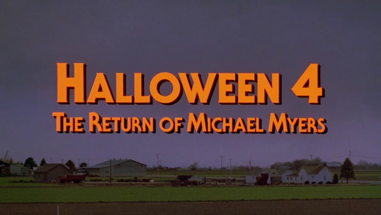 Halloween 4 Il Ritorno di Michael Myers