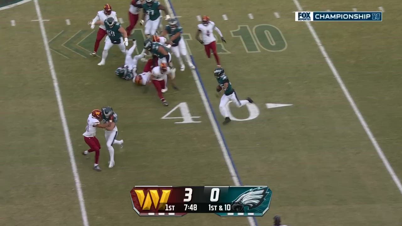 Resumen del Philadelphia Eagles vs Washington Commanders