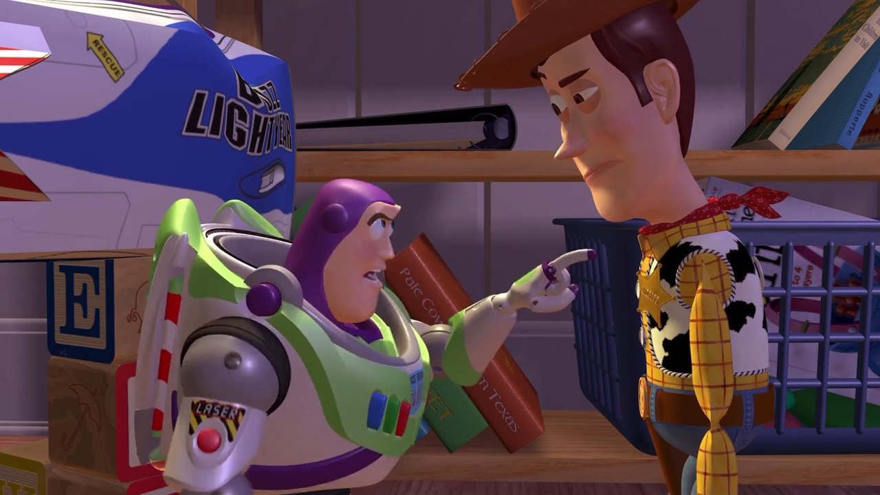Toy Story (1995) - Chapter Number 008 - Woody Versus Buzz