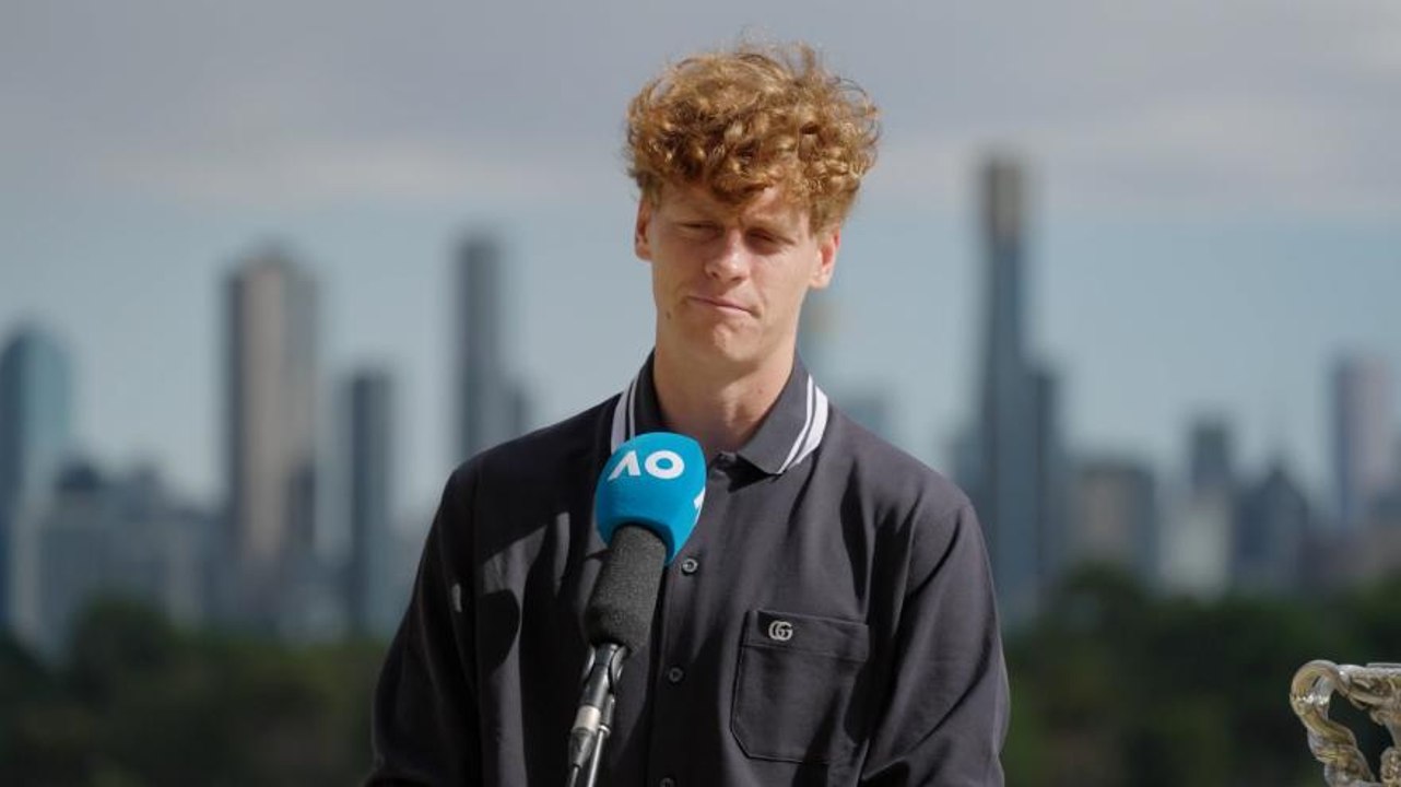 Sinner: "Zverev? Gli ho detto di continuare a crederci"