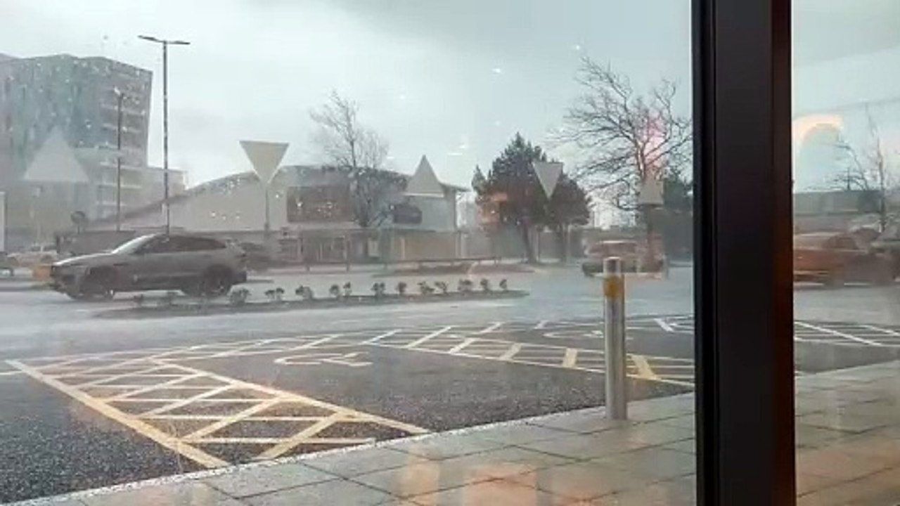 Thunderstorm in Portsmouth