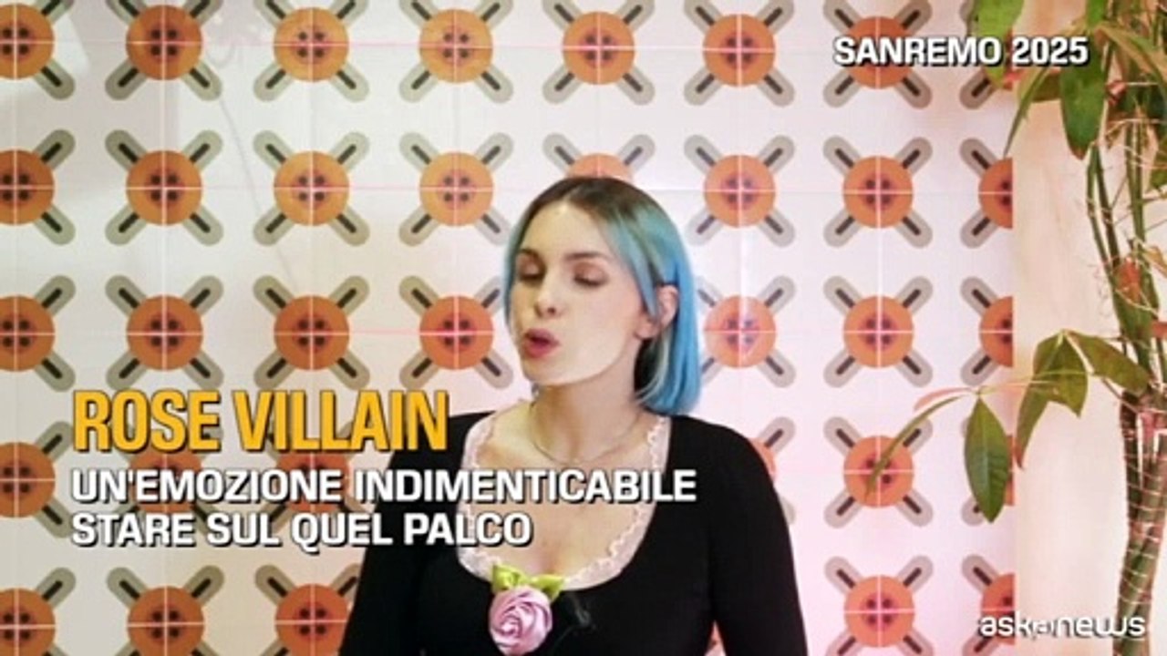 Sanremo, Rose Villain: emozione indimenticabile stare su quel palco