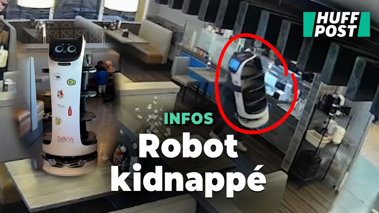 Cette tentative de kidnapping d’un robot serveur dans ce restaurant a échoué d’un cheveu