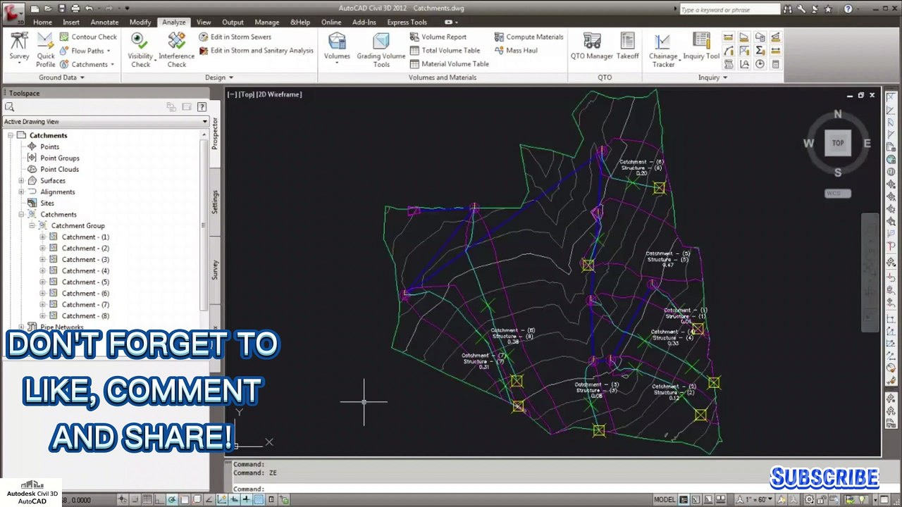 How to Export Data to Autodesk Storm and Sanitary Analysis in civil 3d #autocadcivil #civil3d #Autodesk #civil3d