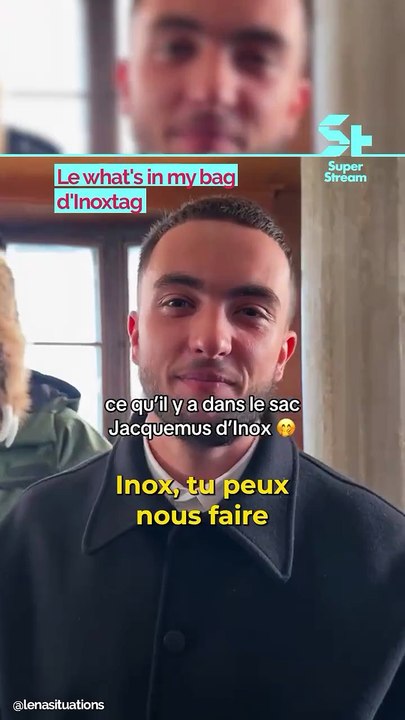 Le « What’s in my bag » d'Inoxtag