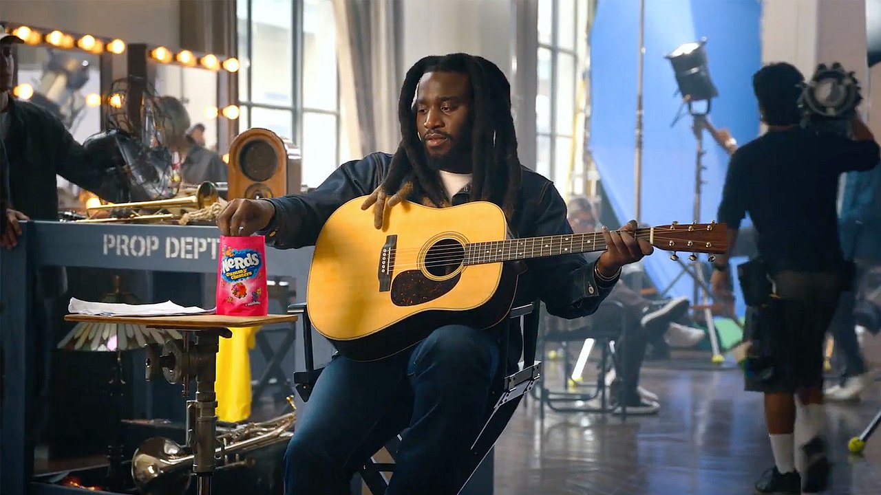 NERDS Super Bowl 2025 Commercial Tease with Shaboozey