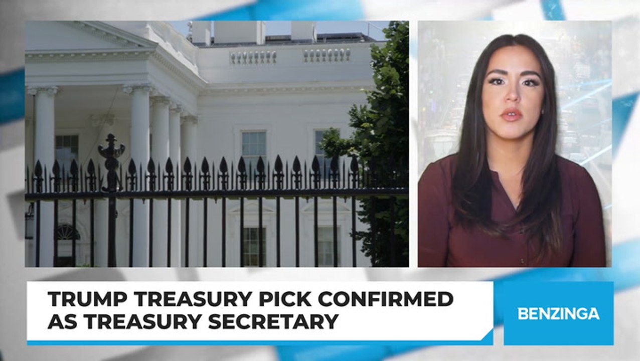 Trump Treasury Pick Confirmed As Treasury Secretary