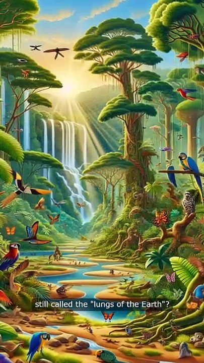 Why is Amazon Rainforest called The Lungs Of the Earth