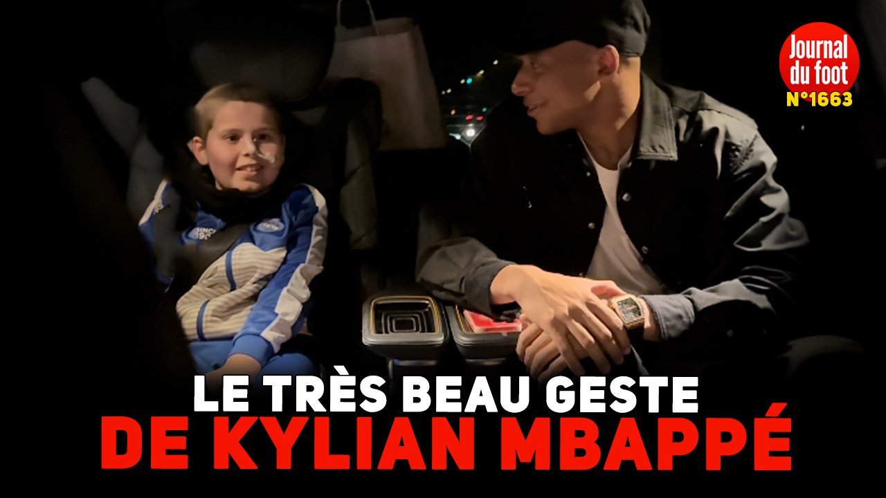 Le très beau geste de Kylian MBAPPÉ