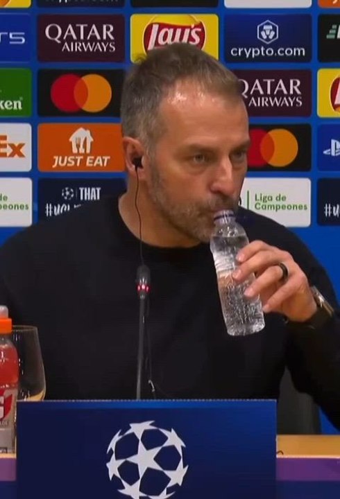 HANSI FLICK y su REACCIÓN a los POSIBLES RIVALES del BARÇA en CHAMPIONS LEAGUE