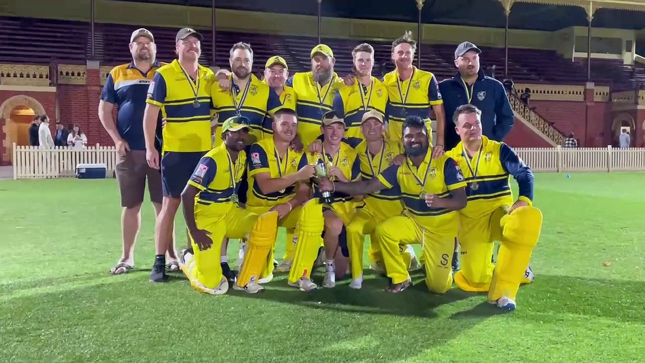 Strathfieldsaye wins 2025 BDCAS T20 premiership.